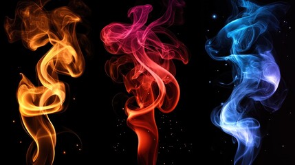 Obraz premium Smoke element patterns