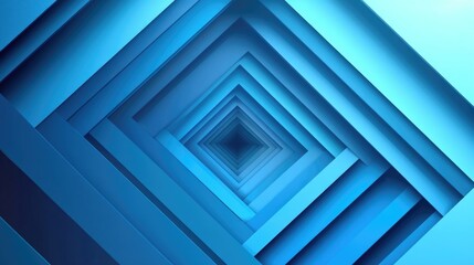Fototapeta premium Modern geometric background with a blue gradient design