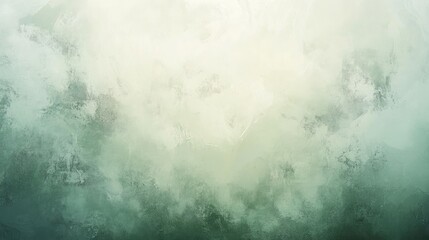 Soft light green gradient abstract backdrop