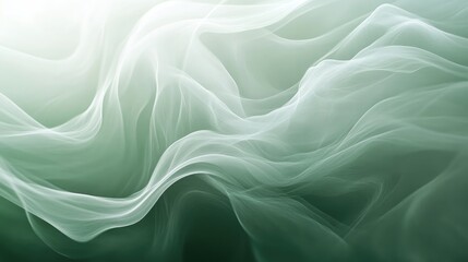 Obraz premium Soft light green gradient abstract backdrop