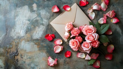 Romantic invitation for special occasions like weddings bridal events birthdays and Valentine s celebrations