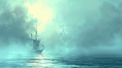 The oceans salty scent mingles with the cool misty air creating a heavenly fragrance that seems to hang and hover in the floating mist.