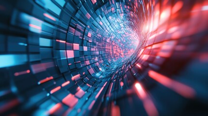 Geometric abstract background featuring simple elements suitable for medical technology or science themes Represents an advanced tech design with a futuristic interface