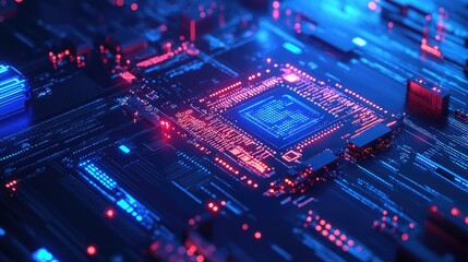 Obraz premium API Software Development Tool and Information Technology Concept on Dark Blue Background Representing Modern Technology and Internet Networking