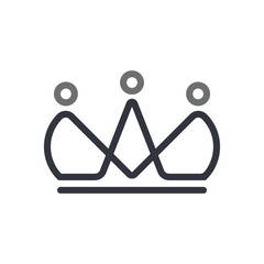 Crown Logo Template Icon