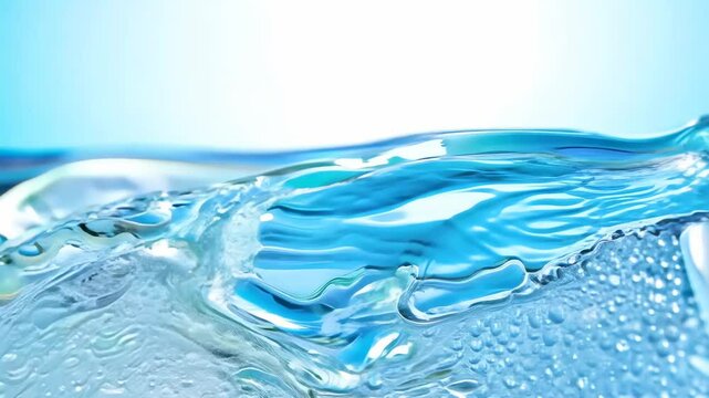 虹色の液体水の背景1