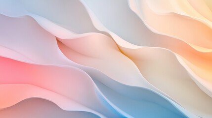 Obraz premium Multi colored pastel art background wallpaper design in 3D cartoon rendering