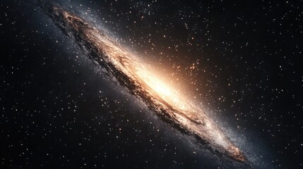 Fototapeta premium Cartoon art of the cosmos in 3D rendering