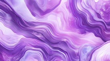 Obraz premium Abstract graphic watercolor background with a 3D cartoon rendering Trendy template for design production featuring a stylish fractal fashion art and cosmic artwork Artistic purple pattern presente