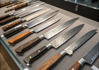 High-Quality Meat Carving Knives Culinary Collection Isolated on Transparent Background for Professional Chefs and Home Cooks - Essential Kitchen Tools for Precise Carving and Slicing