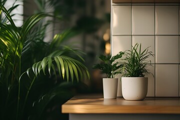 plant interior , Generative AI
