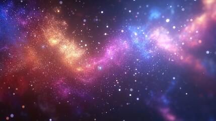 High definition star field background in a 3D cartoon rendering of deep space Colorful starry night sky texture in an outer space scene