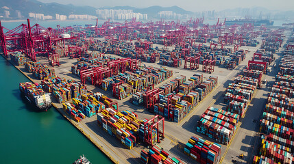 A freight forwarder coordinating international shipments, representing the complexity of freight forwarding services 