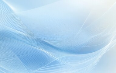 Soft Blue Abstract Background with Clean Lines and Gentle Curves Ideal for Presentation Design and Enhancing Visual Appeal in Digital Projects