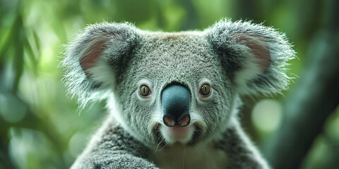 Fototapeta premium Close-up Portrait of a Koala