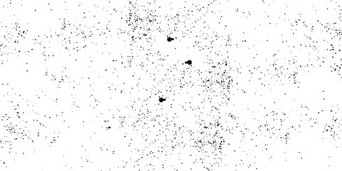 Grunge Black And White Urban Vector Texture Template. Dark Messy Dust Overlay Distress Background. Easy To Create Abstract Dotted, 