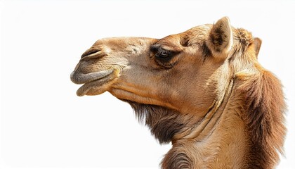 Obraz premium camel isolated on white background