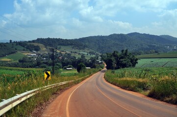 road in the mountains