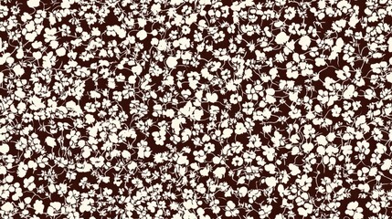 Brown kaleidoscopic pattern featuring intricate repetitive designs ideal for art and design projects