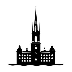 Fototapeta premium Stockholm Vector Logo