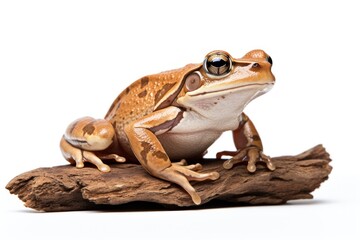 Naklejka premium Wood Frog frog amphibian wildlife.
