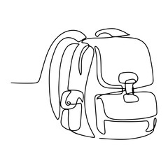 Stationery School Vector Line Art Graphic Design Decoration