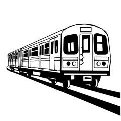 Subway Train Vector Logo