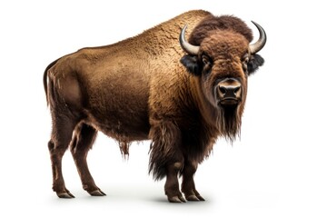 Bison livestock wildlife animal.