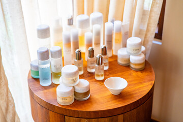 Modern Spa and massage room in Maldives resort