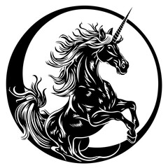 Unicorn Vector Logo