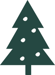 Fototapeta premium Hand Drawn Christmas Tree Designs