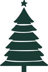 Fototapeta premium Hand Drawn Christmas Tree Designs