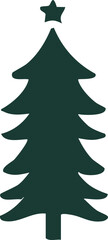 Fototapeta premium Hand Drawn Christmas Tree Designs