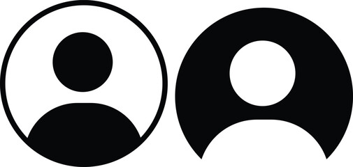 Profile icon. Avatar or user symbol Avatar account icon vector. Default social media profile photo symbol. Vector user icon
