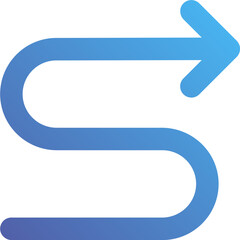 Obraz premium zigzag arrow