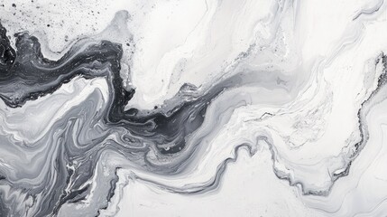 Fototapeta premium Abstract gray and white marble texture on a neutral background