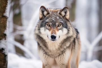 Fototapeta premium Wolf animal mammal coyote.