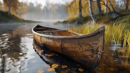 Turkey in a Canoe 8K Realistic Lighting Highly Detailed