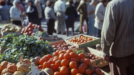 A group outing to a local farmers market where members taste and purchase ingredients for their own homemade infusions.