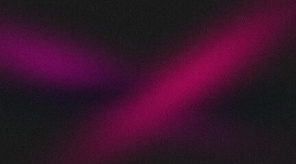 Abstract dark magenta purple black color grainy gradient backdrop design. Soft colorful noisy gradient, Vibrant color wave shaped, glowing colors, bright, shine, banner or poster