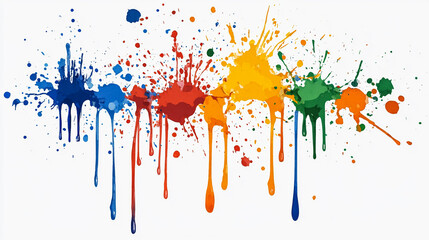 Fototapeta premium background with splashes