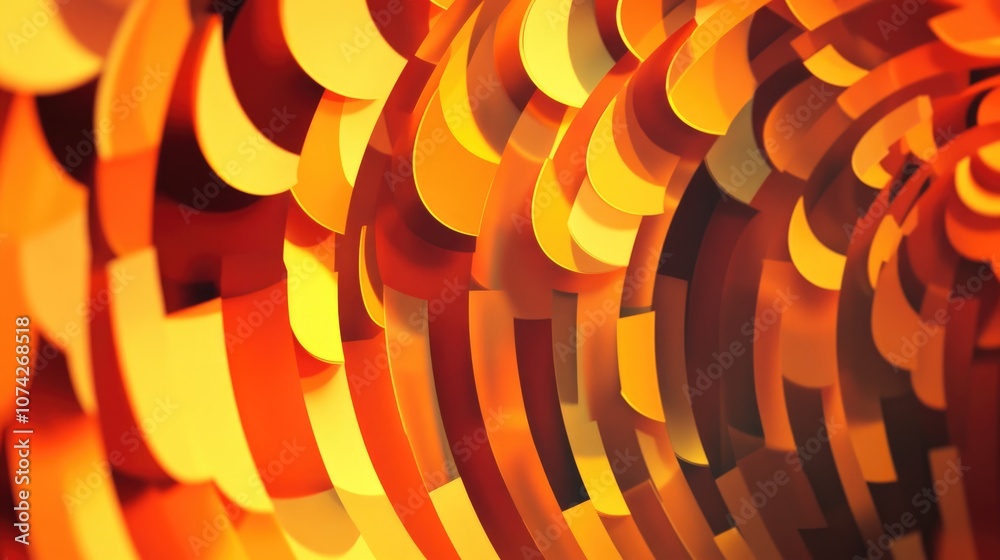 Poster abstract background featuring a sliced design pattern