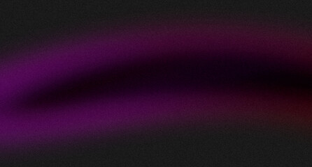 Abstract dark black purple blue color grainy gradient backdrop design. Soft colorful noisy gradient, Vibrant color wave shaped, glowing colors, bright, shine, banner or poster