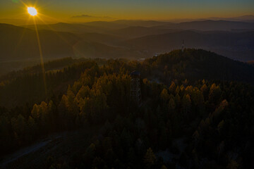 Beskid Sądeckie, Muszyna wieża widokowa © Maciej G. Szling