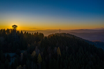 Beskid Sądeckie, Muszyna wieża widokowa © Maciej G. Szling