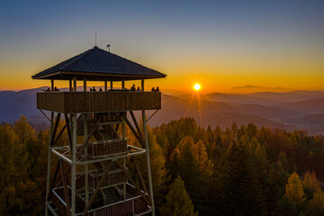 Beskid Sądeckie, Muszyna wieża widokowa © Maciej G. Szling
