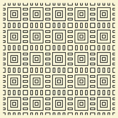 Abstract Seamless Geometric Pattern made of shapes and lines