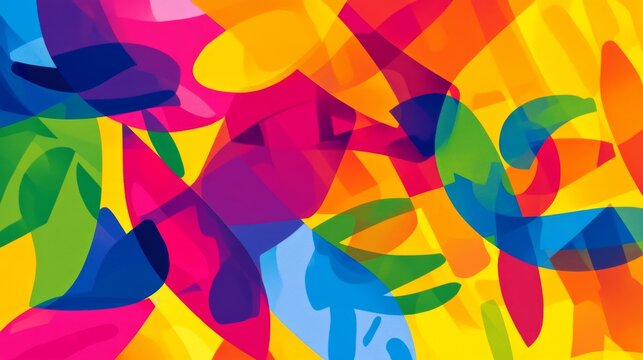 Abstract digital art piece that appears to be Creative Collaboration