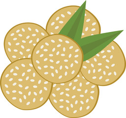 Onde-onde Indonesian food