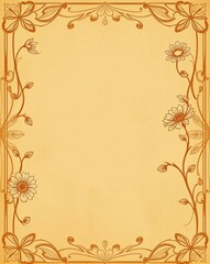 vintage floral background